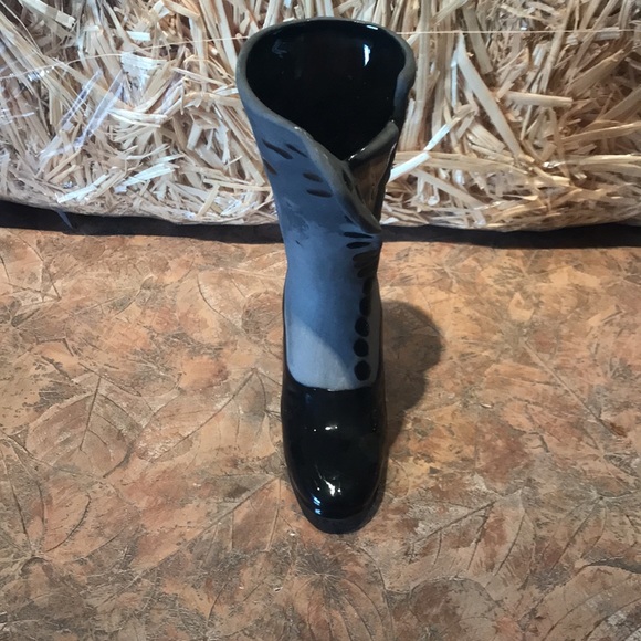 Vintage Victorian ceramic lace up boot collectible - Picture 6 of 9